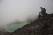 Tongariro Crossing, Emerald Lakes