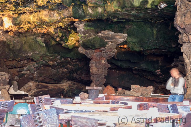 Cafe in Jameos de Agua