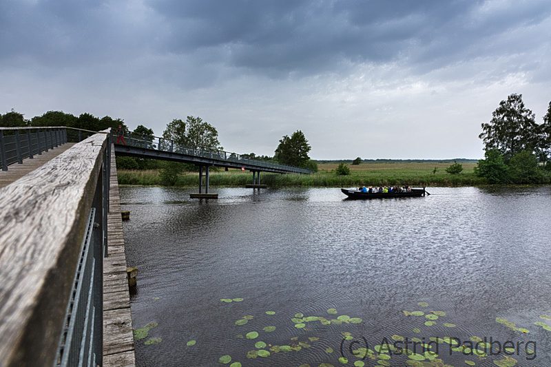 Melchers Brücke mit Torfkahn