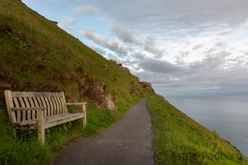 Coast Path zwischen Lynton und Hutner's Inn