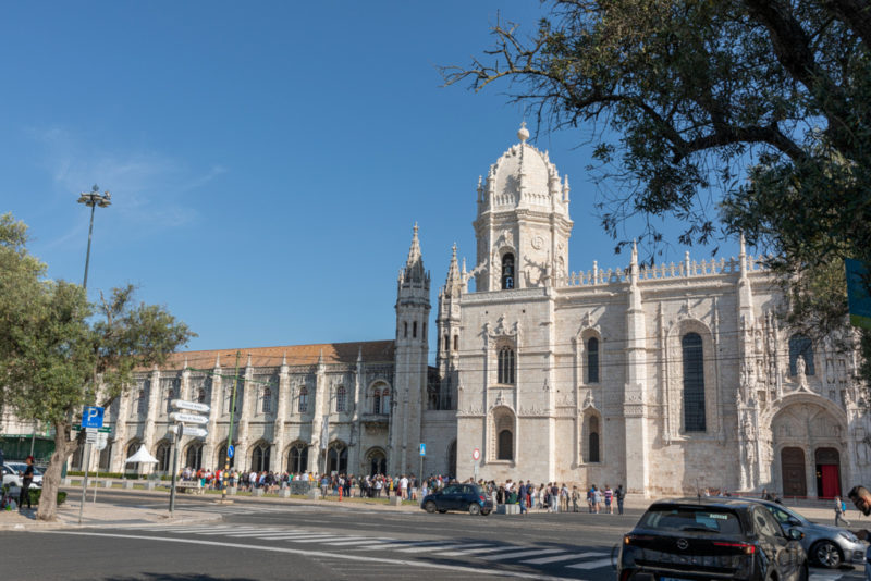 Kloster Belem, Warteschlange