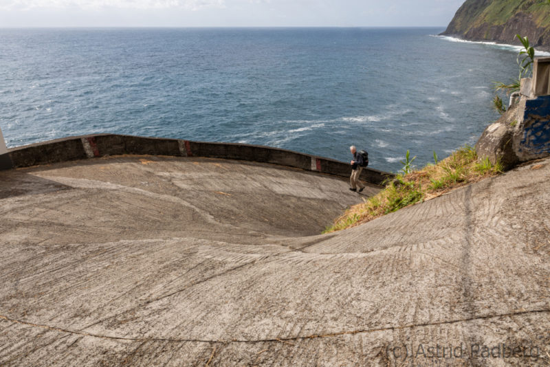 Straße zum Farol do Arnel (Sao Miguel)