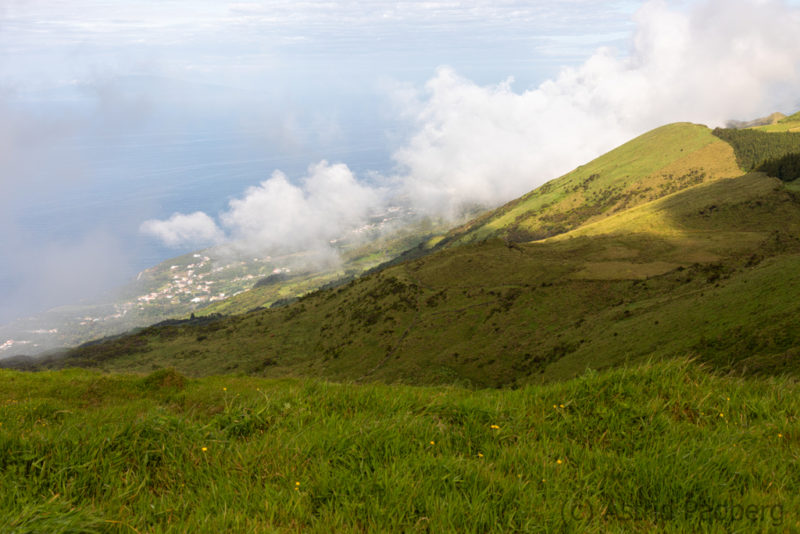 Sao Jorge, Blick auf Urzelina