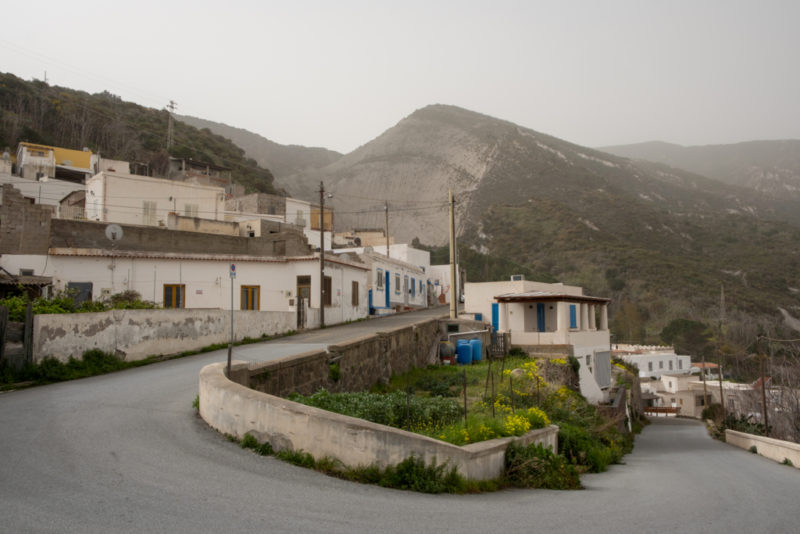 Küstenstraße vor Acquacalda