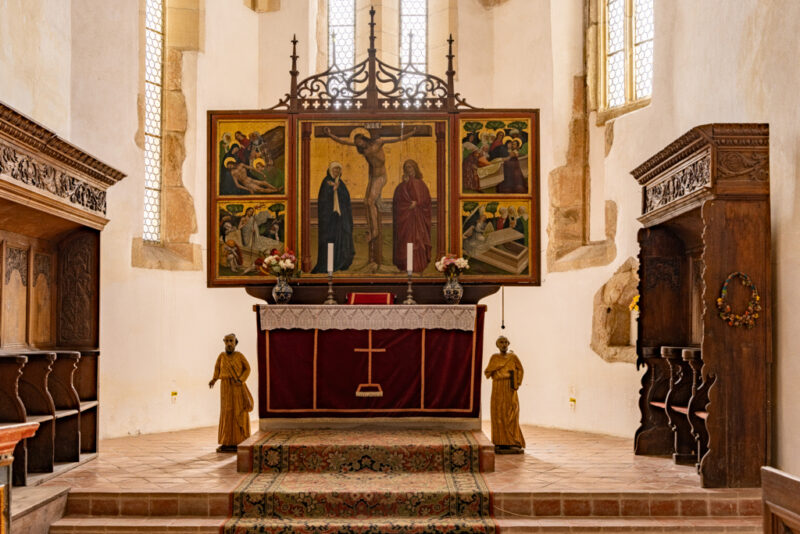 Altar Kirchenburg Prejmer