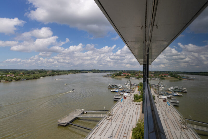 Blick auf Saint Georg Arm