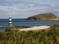 Leuchtturm und Puffin Island