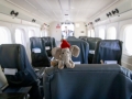 Charlitos in einer Twin-Otter De Havilland
