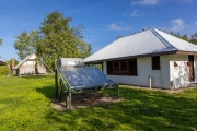 Solaranlage für Warmwasser, Bird Island