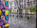 Bukarest im Regen