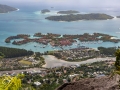 Blick auf Eden Island von Copolia