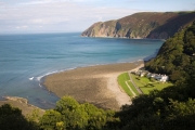 Lynton, Blick auf Lynmouth