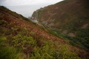 Küstenweg von Heddons Mouth nach Combe Martin