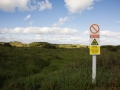 Achtung "Militärübungen", zwischen Braunton nach Barnstaple