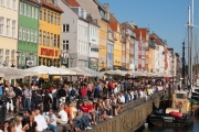 Nyhavn am Spätnachmittag