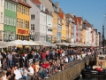 Nyhavn am Spätnachmittag