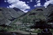 Landschaft auf dem Weg von Manali nachKeylong