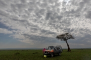 Frühstück im Massai Mara Nationalpark