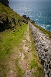 Weg zur Battery, Westküste, Lundy