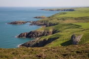 Küste zwischen Carrog Farm und Bryn Swynog