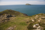 Blick auf Bardsey