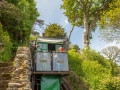 Lynton Cliff Railway, Blick vom Coast Path