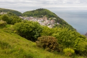 Blick auf Lynton