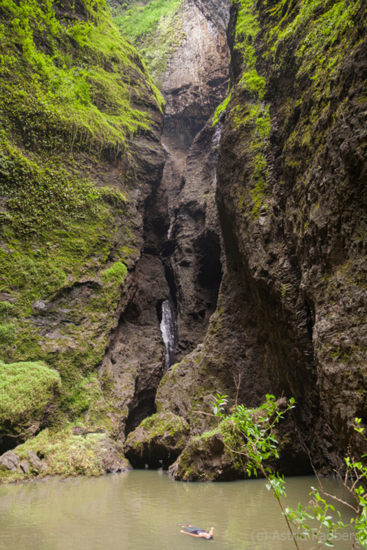 Nuku Hiva; Weg zum Wasserfall Vaipo