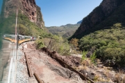 Zugfahrt von El Fuerte nach Bahuichivo