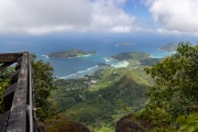 Blick vom Morne Blanc Richtung Therese, Conception, Port Launay