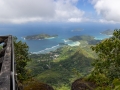 Blick vom Morne Blanc Richtung Therese, Conception, Port Launay
