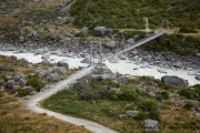 Hooker Valley Track, Brücke über den Hooker River