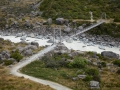 Hooker Valley Track, Brücke über den Hooker River