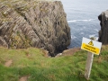 South Ronaldsay, Achtung Kaninchenlöcher