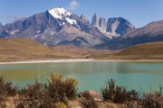 Laguna Amarga mit Blick auf Torres del Paine