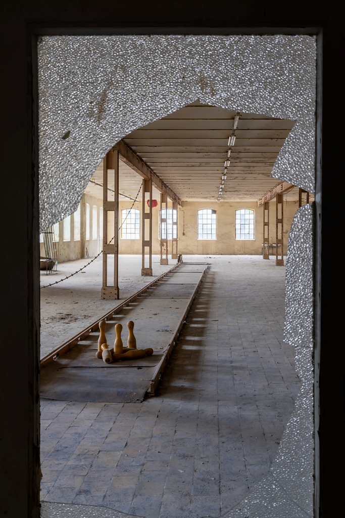 Porzellanfabrik Annaburg, Kegelbahn