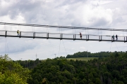 Rappbode-Talsperre und Hängebrücke