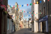 Lerwick, Einkaufsstraße