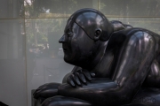 Reclining woman, Fernando Botero