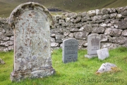 Hirta, Dorf, Friedhof