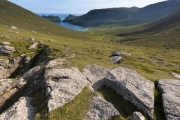 Blick auf Village Bay vom Oisebhal