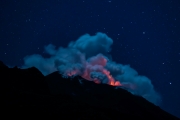 Stromboli bei Nacht