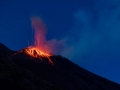 Stromboli bei Nacht