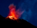 Stromboli bei Nacht