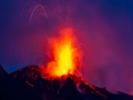 Stromboli bei Nacht