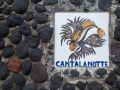 Türschild, Stromboli