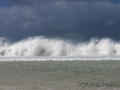 Brandung am Volunteer Beach